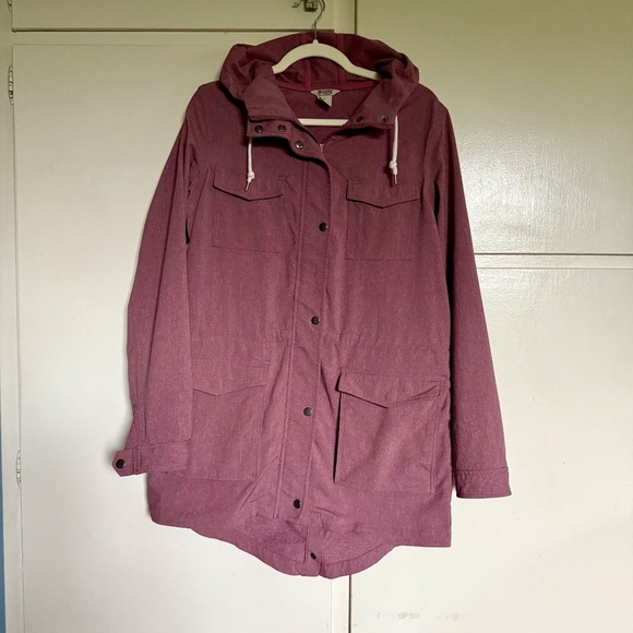 Duluth Trading Co Mist Master Jacket Full Zip Pink Size Medium - Picture 2 of 12